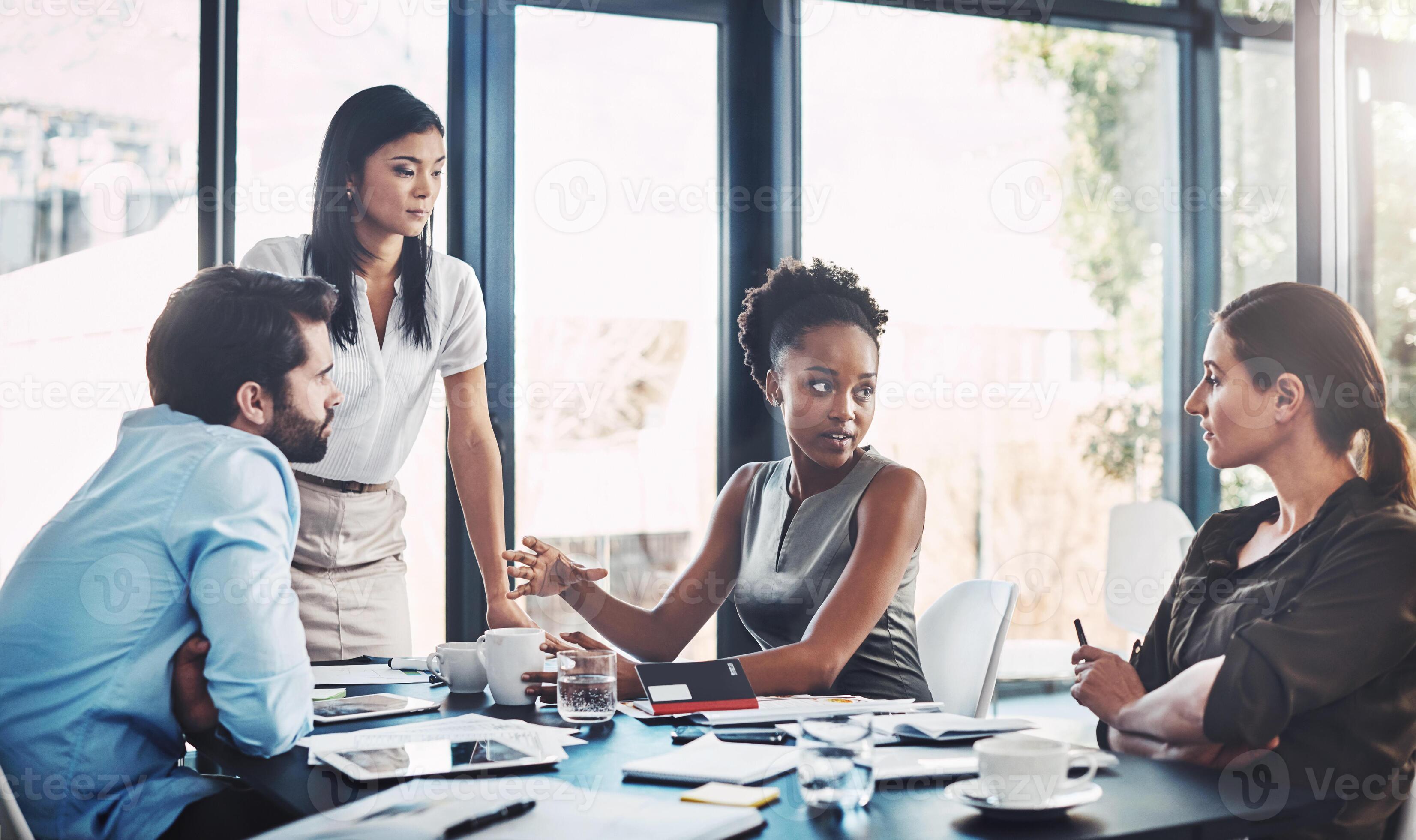 Professional consultation meeting between tax professionals